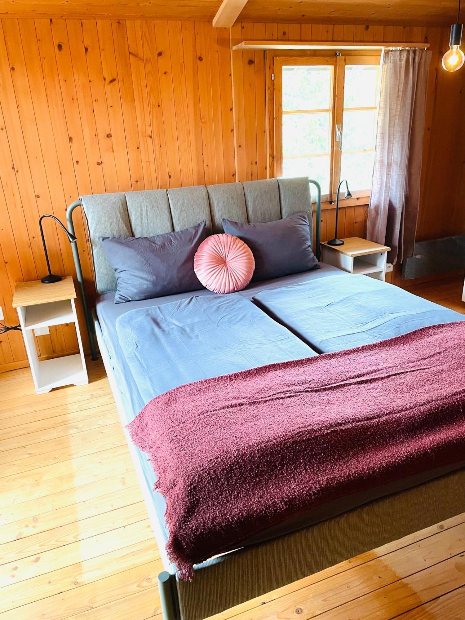 Lovely & Great Equipped Wooden Alp Chalet Flat Kandersteg Zewnętrze zdjęcie