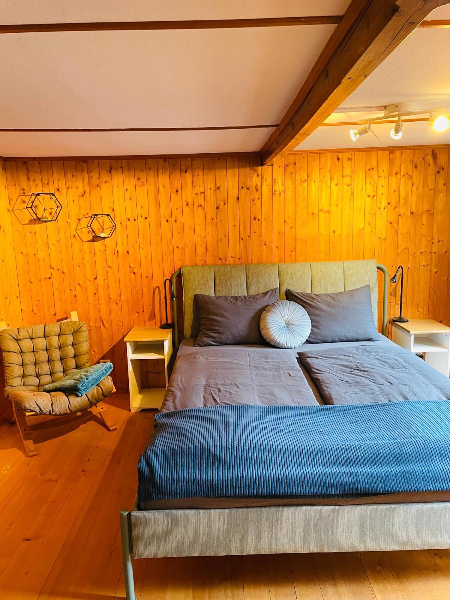 Lovely & Great Equipped Wooden Alp Chalet Flat Kandersteg Zewnętrze zdjęcie